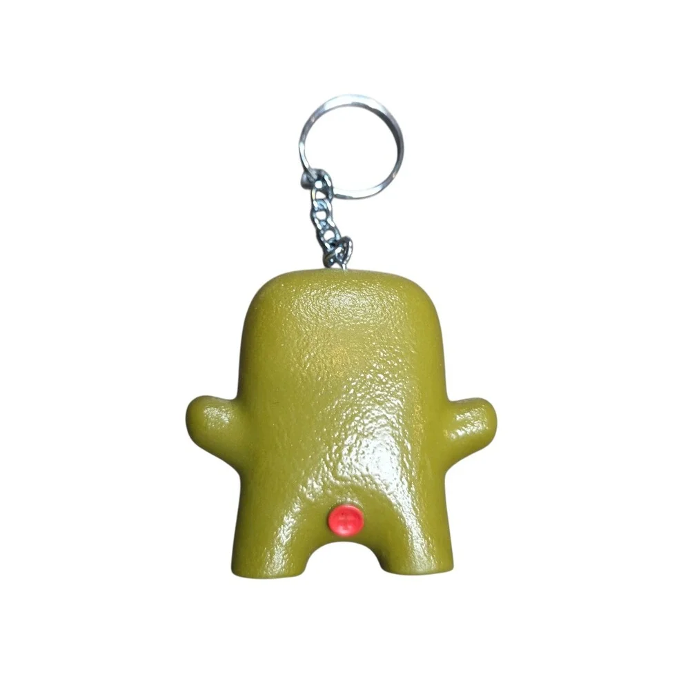 Fuggler Oogah Boogah Monster Keychain Charm Green Common Series 4